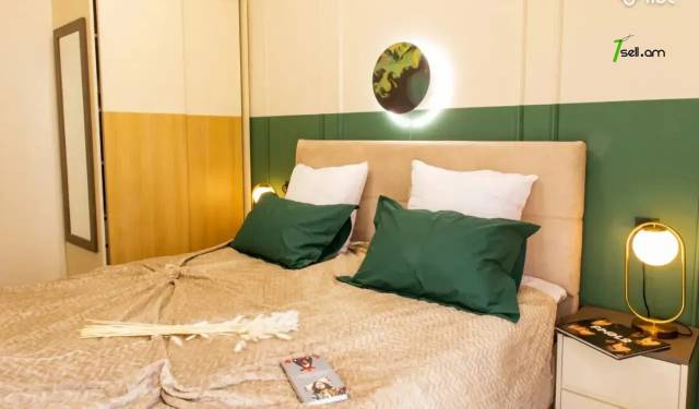 2 սենյականոց բնակարան նորակառույց շենքում Նիկողայոս Ադոնցի փողոցում, 43 քմ, 5/8 հարկ