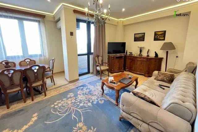 3 սենյականոց բնակարան նորակառույց շենքում Գրիբոյեդովի փողոցում, 116 քմ, 11/16 հարկ, 2 սանհանգույց