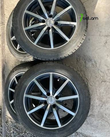 GGG.R15 4x100 4հատ անվահեծ opel, tida, lada
