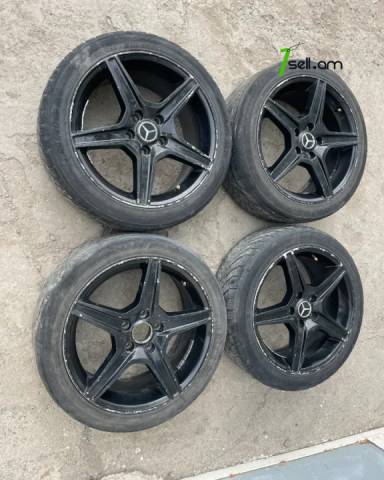 GGG. AMG R17 4հատ Անիվներ անվահեծերով, համասեզոնային անվադողեր, 225/45 R17