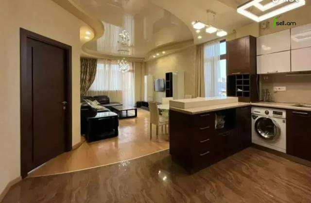 2 սենյականոց բնակարան նորակառույց շենքում Սասնա Ծռերի փողոցում, 65 քմ, 7/16 հարկ, բարձր առաստաղներ