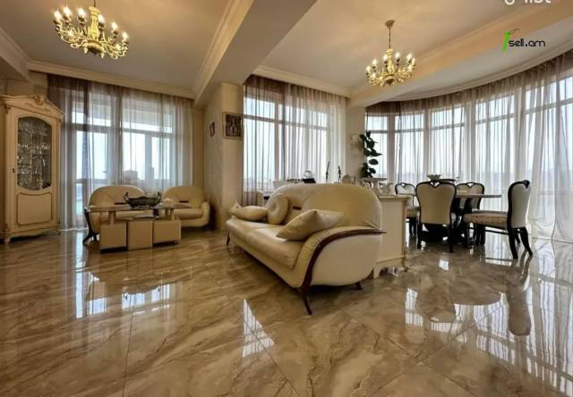 Ընդարձակ 3 սենյականոց բնակարան նորակառույց շենքում, Ծիծեռնակաբերդի խճուղի, 183 քմ, 7/12 հարկ