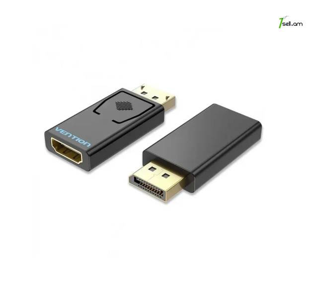 VENTION Adapter DP to HDMI (24K Gold-plated) DisplayPort Պրոֆեսիոնալ ոսկեպատ