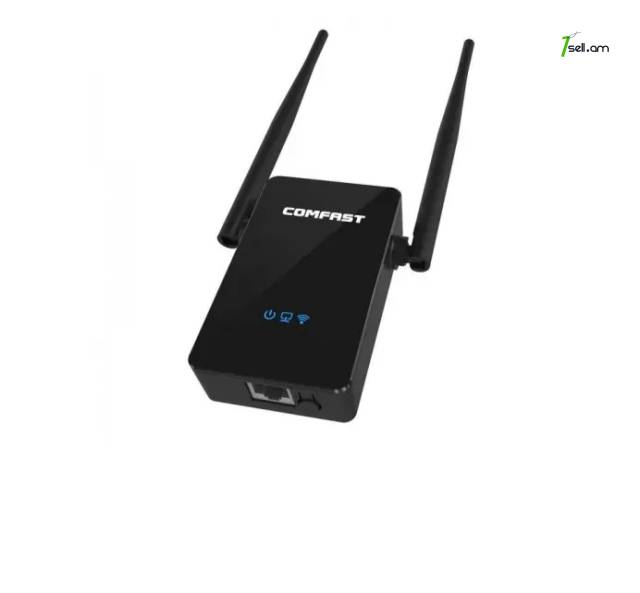 WiFi Հզորացնող սարք Extender ComFast Repeater 300MBs CF-WR302s + Усилитель 22dbi