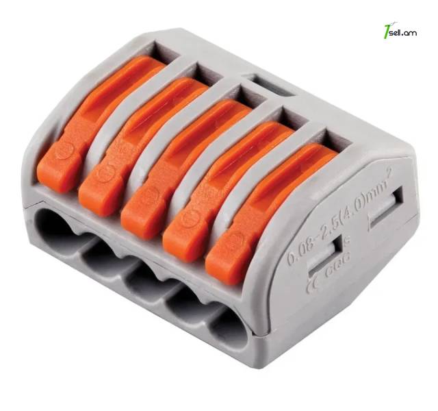 Wago տերմինալ 215 (5տ) : 32A 250V