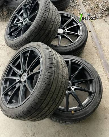 GGG. AMG R19 4հատ Լեն ու Նեղ Անիվներ անվահեծերով, համասեզոնային անվադողեր, 275/35 R19