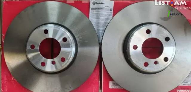 BMW F10, F07, F11 Տոռմուզի Տարելկեք Դիմացի, տարելկա, դիսկ, դիսկեր