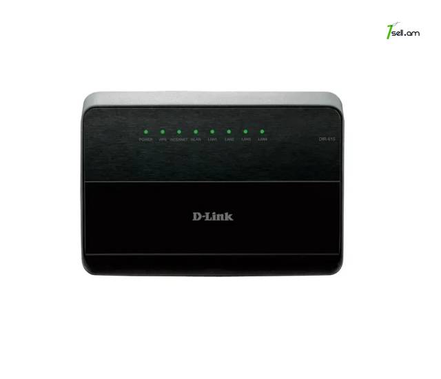 100% Wi-Fi роутер D-Link DIR-615 2,4ГГц (300Мбит) Router ռոութեռ