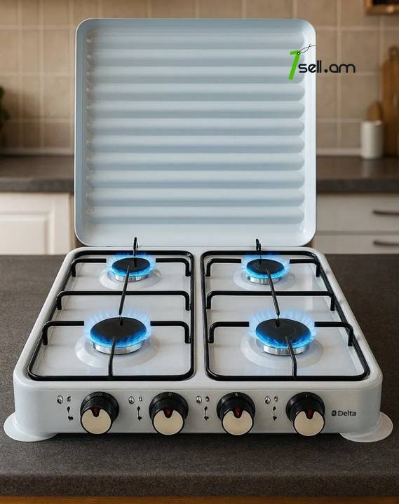   Սեղանի   գազօջախ   Газовая настольная плита с четырьмя конфорками   gas tabletop stove tabletop gas stove