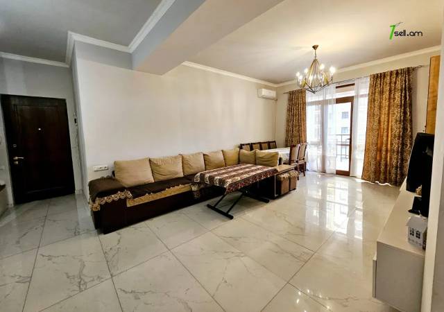 4 սենյականոց բնակարան նորակառույց շենքում Անաստաս Միկոյանի փողոցում, 105 ք.մ., 2 սանհանգույց