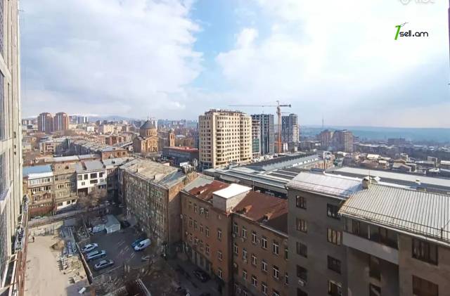 2 սենյականոց բնակարան նորակառույց շենքում Կոմիտասի պողոտայում, 64 ք.մ., 10/16 հարկ, բարձր առաստաղներ