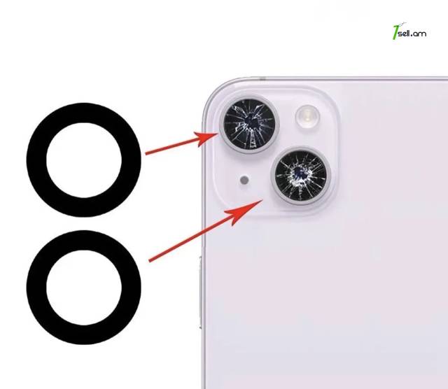 Apple iPhone 14 Plus Տեսախցիկի Ապակի