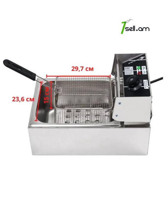 фритюрница  deep fryer, 6L deep fryer,էլեկտրական ֆրի֊հոտ