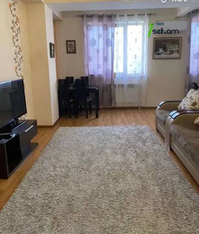 2 սենյականոց բնակարան նորակառույց շենքում Պարույր Սևակի փողոցում, 71 ք.մ., բարձր առաստաղներ