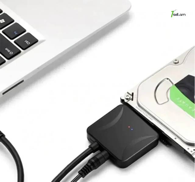 USB3 to Sata Adapter HDD SSD - արտաքին 2.5" ցանկացած նոթբուքի կրիչից ինֆորմացիա տեղափոխելու համար