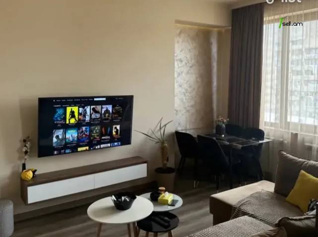 3 սենյականոց բնակարան նորակառույց շենքում Անաստաս Միկոյանի փողոցում, 67 ք.մ., բարձր առաստաղներ