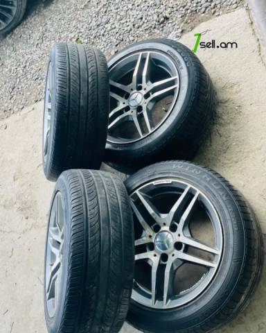 GGG. AMG R16 4հատ Անիվներ անվահեծերով անվադողեր, 205/55 R16 50%