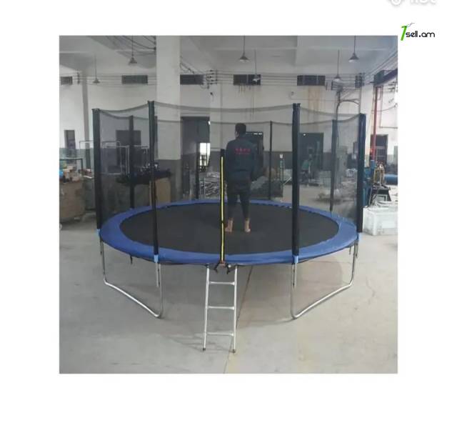 Բատուտ աստիճանով 12ft=366սմ - Կոդ-10037-12 / Батут с лестницей / Trampoline