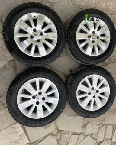 Անվահեծեր GGG. Tida R15 4հատ 4x100