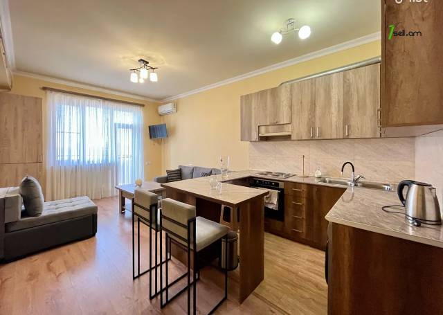 1 սենյականոց բնակարան նորակառույց շենքում, Argishti, 40 քմ, 6/11 հարկ, բարձր առաստաղներ