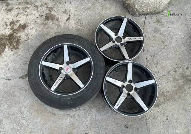 GGG. Vossen R15 1 հատ 4x100 անվահեծ հատով