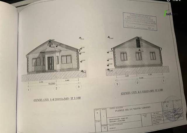 Մեկ հարկանի քարե տուն Շենգավիթում, 100 ք.մ.