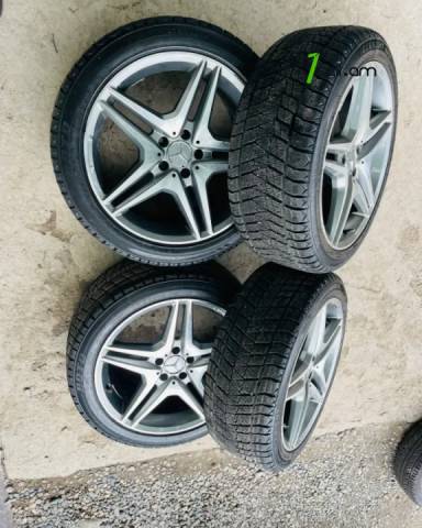 AMG.R19 Լեն ու Նեղ 4հատ Անիվներ անվահեծերով անվադողեր, 275/40/R19 2-90%.245/45/R19 2-90%