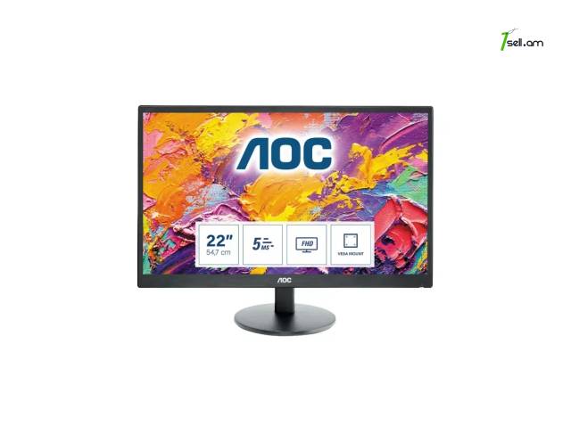22 Full HD (1920x1080) մոնիտոր AOC E2270Sw монитор monitor 76 Гц LCD LED Էկրան դիսպլեյ экран дисплей