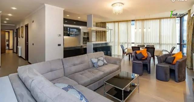 3 սենյականոց բնակարան նորակառույց շենքում Վազգեն Սարգսյանի փողոցում, 120 քմ, 6/10 հարկ