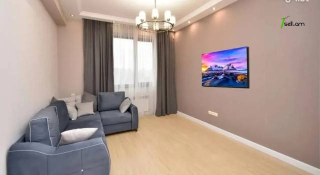 2 սենյականոց բնակարան նորակառույց շենքում Սասնա Ծռերի փողոցում, 40 քմ, 12/14 հարկ, բարձր առաստաղներ