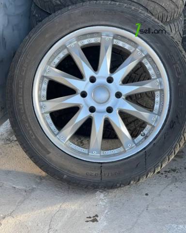 GGG.R20 6ծակ 4հատ Prado GX Անիվներ անվահեծերով անվադողեր, 295/45 R20