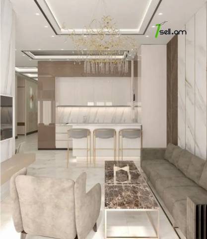 4 սենյականոց բնակարան նորակառույց շենքում Լենինգրադյան փողոցում, 129 քմ, 3/15 հարկ, 2 սանհանգույց