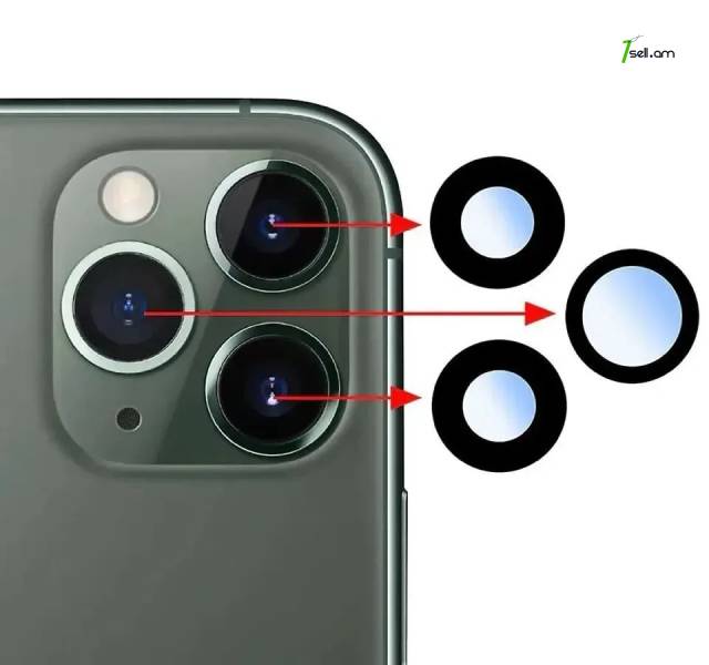Apple iPhone 11 Pro Տեսախցիկի Ապակի