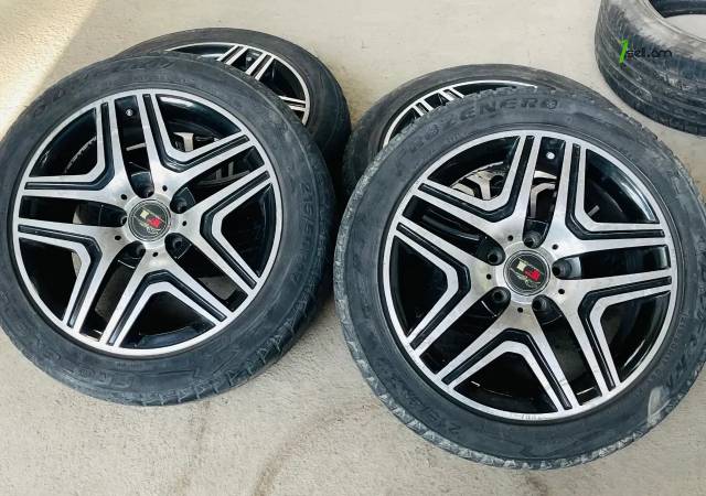 GGG. AMG R17 4հատ Օրիգինալ Անիվներ անվահեծերով, համասեզոնային անվադողեր, 225/50 R17