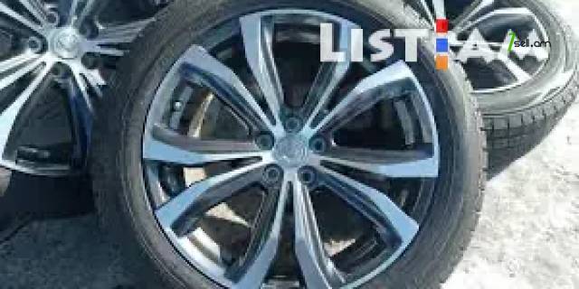 GGG. Lexus 4հատ անվահեծ Օրիգինալ 5x114.3 Համասեզոնային անվադողեր, 235/55 R20