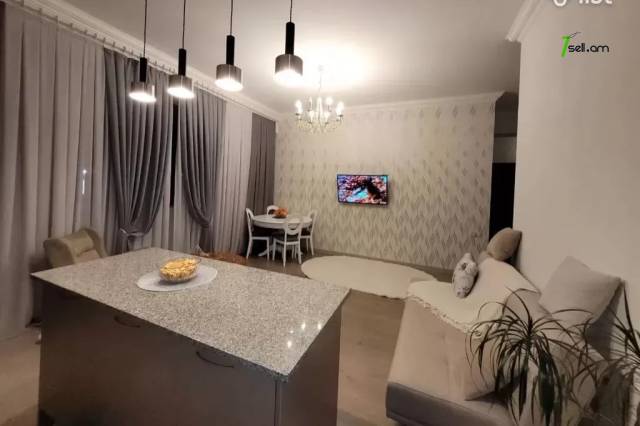 2 սենյականոց բնակարան նորակառույց շենքում Ծարավ աղբյուրի փողոցում, 51 քմ, 1/3 հարկ, բարձր առաստաղներ