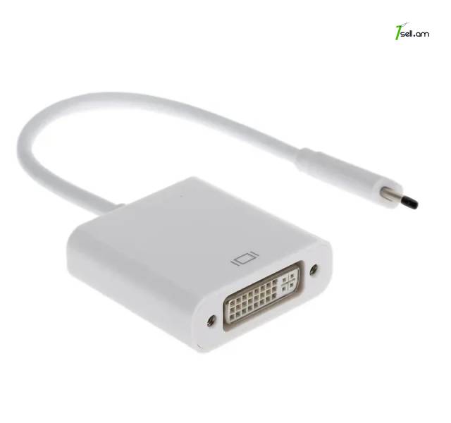 Adapter Type-C to DVI Compatible with converter փոխակերպիչ конвертер