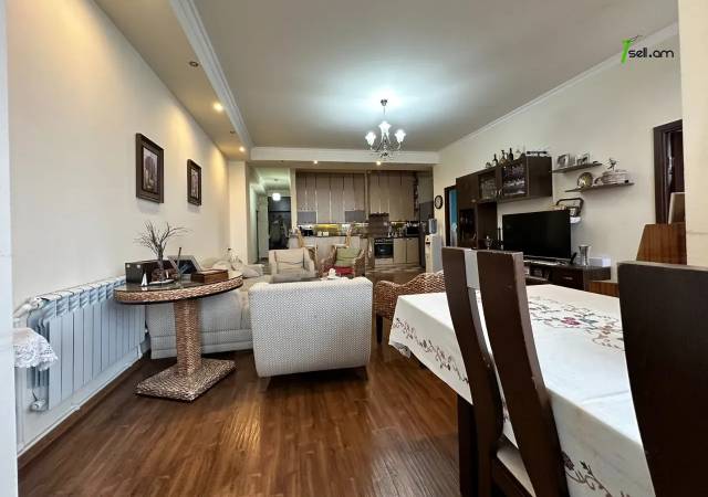 3 սենյականոց բնակարան նորակառույց շենքում Քեռու փողոցում, 110 քմ, 17/19 հարկ, 2 սանհանգույց