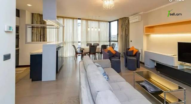 3 սենյականոց բնակարան նորակառույց շենքում Վազգեն Սարգսյանի փողոցում, 120 քմ, 6/10 հարկ