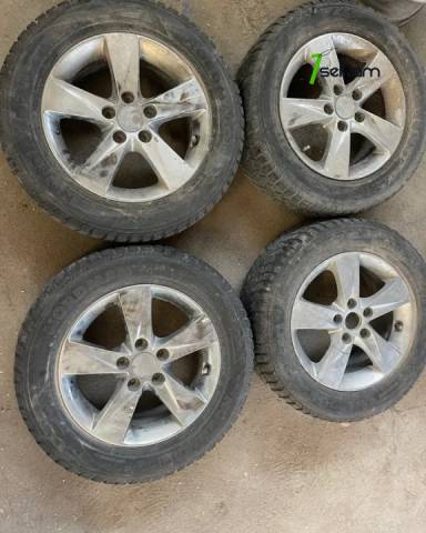 R16 Hyundai bantajj 4hat 5x114.3 Անիվներ անվահեծերով, ձմեռային անվադողեր, 225/60/R16
