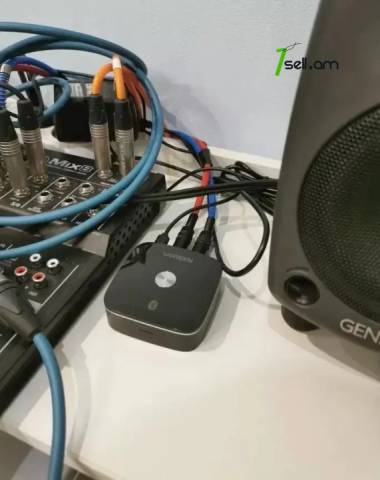Ugreen Bluetooth 5.0 to RCA AUX, ресивер с поддержкой aptX LL беспроводной музыкальный адаптер