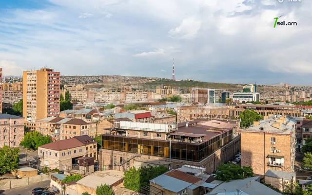 3 սենյականոց բնակարան նորակառույց շենքում Պարոնյան փողոցում, 101 քմ, 8/11 հարկ, բարձր առաստաղներ