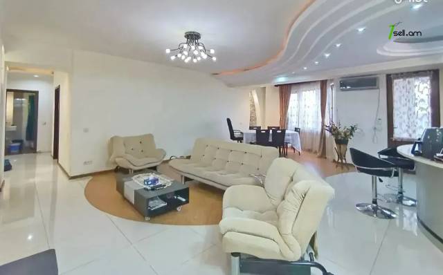 3 սենյականոց բնակարան նորակառույց շենքում Կոմիտասի պողոտայում, 96 քմ, 4/13 հարկ, 2 սանհանգույց