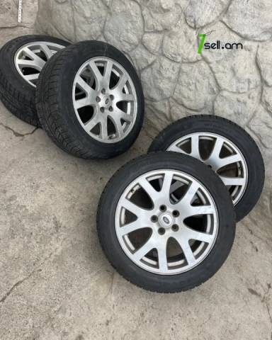 GGG.Անիվներ անվահեծերով, 4 հատ ձմեռային անվադողեր, 255/50 R19 90%