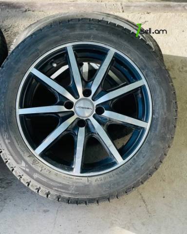 GGG.R15 4x100 4հատ անվահեծ opel, tida, lada