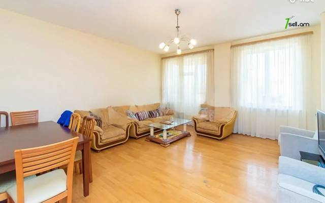 3 սենյականոց բնակարան նորակառույց շենքում Պարոնյան փողոցում, 101 քմ, 8/11 հարկ, բարձր առաստաղներ