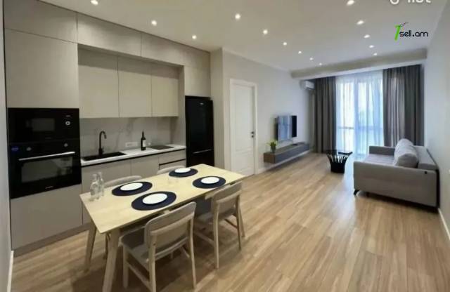 2 սենյականոց բնակարան նորակառույց շենքում Արամի փողոցում, 64 ք.մ., 6/9 հարկ, բարձր առաստաղներ