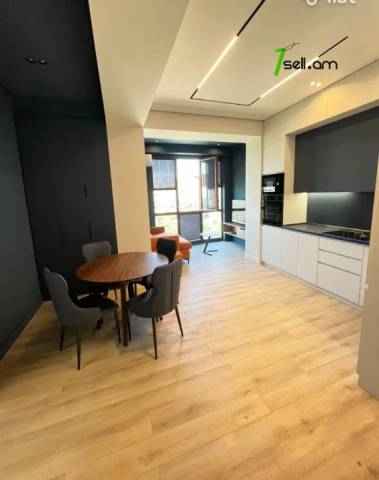 3 սենյականոց բնակարան նորակառույց շենքում Կոմիտասի պողոտայում, 60 ք.մ., բարձր առաստաղներ, 9/15 հարկ