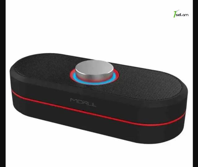 MORUL H2 стерео HiFi Bass мини-динамик Bluetooth/NFC 2.1-канальный (черный) Մինի դինամիկ Բարձրախոս AUX