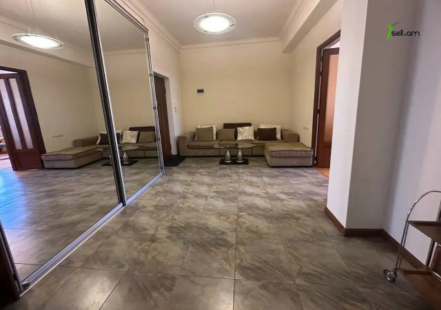 3 սենյականոց բնակարան նորակառույց շենքում Թումանյան փողոցում, 121 ք.մ., բարձր առաստաղներ, 3/6 հարկ